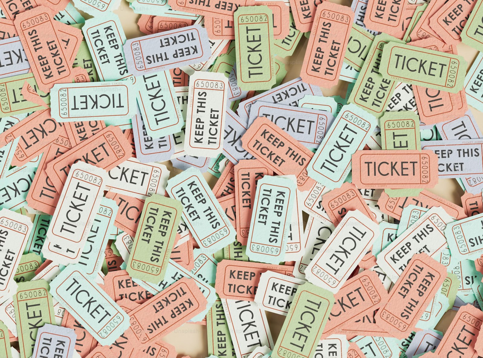 Distribution physique de tickets